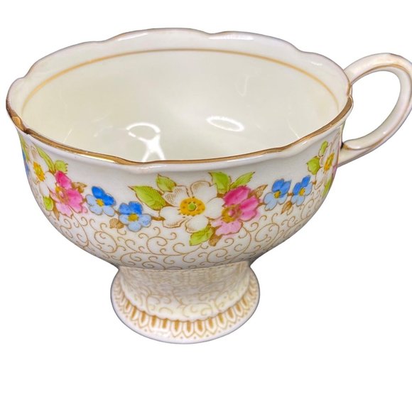 Paragon By Appointment Majesty The Queen Tea Cup Bone China Floral England S/5 - Picture 3 of 10